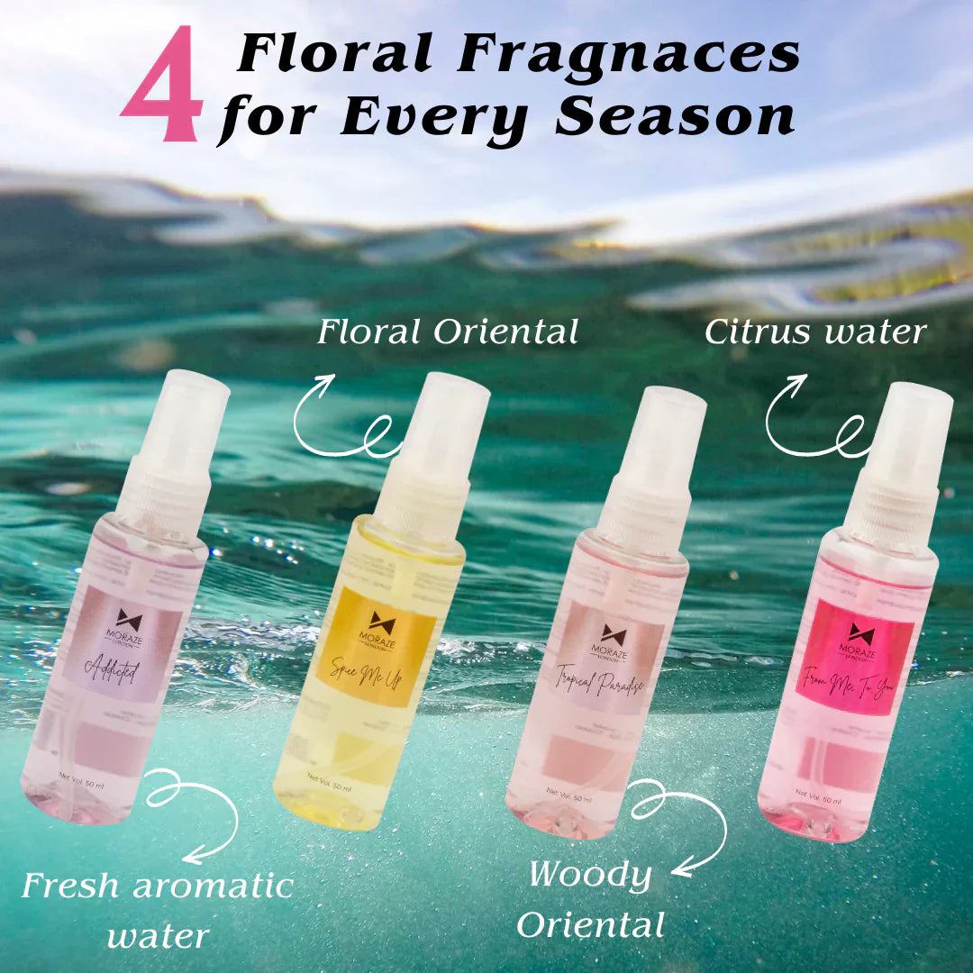 #1 Luxury Body Perfumes- Pack of 4