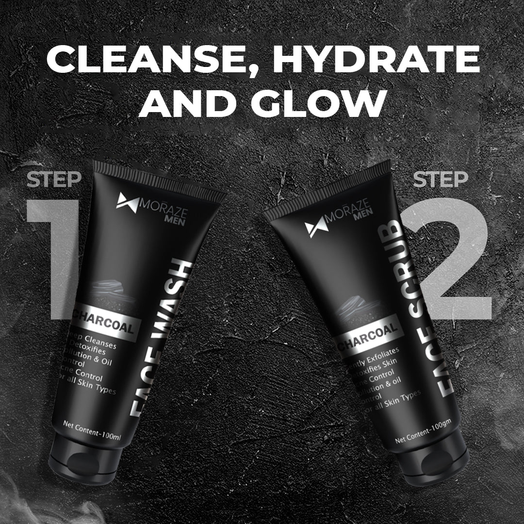 Mens Combo Kit - Face Wash, Face Scrub & lipcare (100ML)