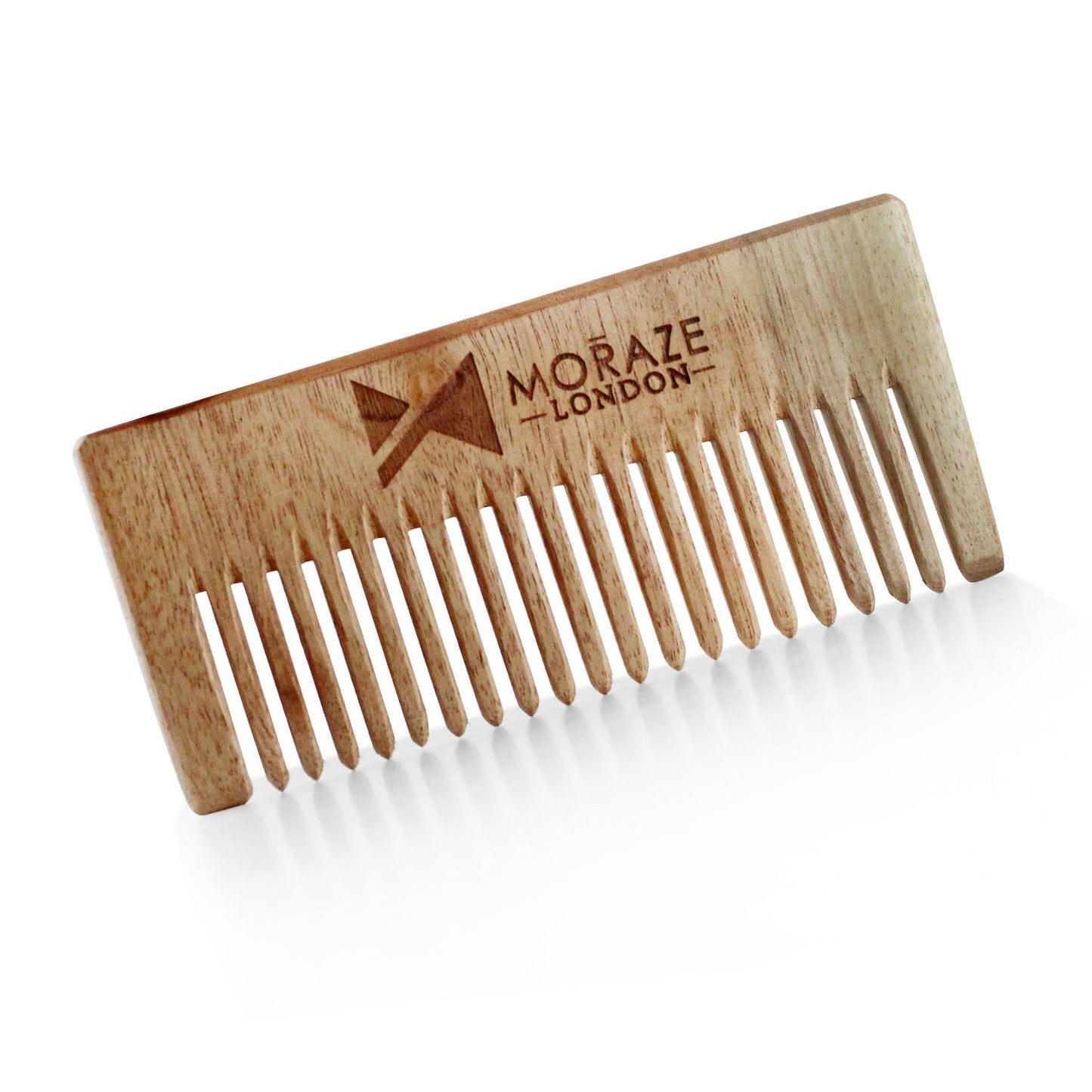 Moraze Pure Neem Wood Comb, Brown 1