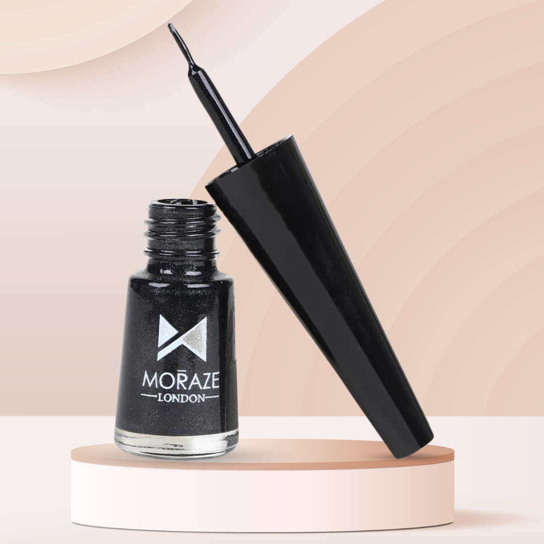 3 Glamorous Glittery Eyeliners Kit (Green, Black, Blue)