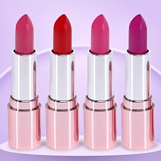 4 Glamorous Lipstick Kit - SPF 25