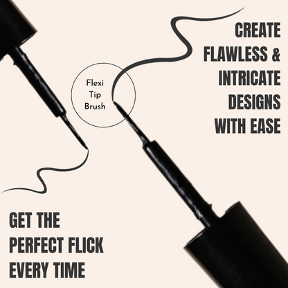 3 Glamorous Glittery Eyeliners Kit  (Green, Black, Blue)