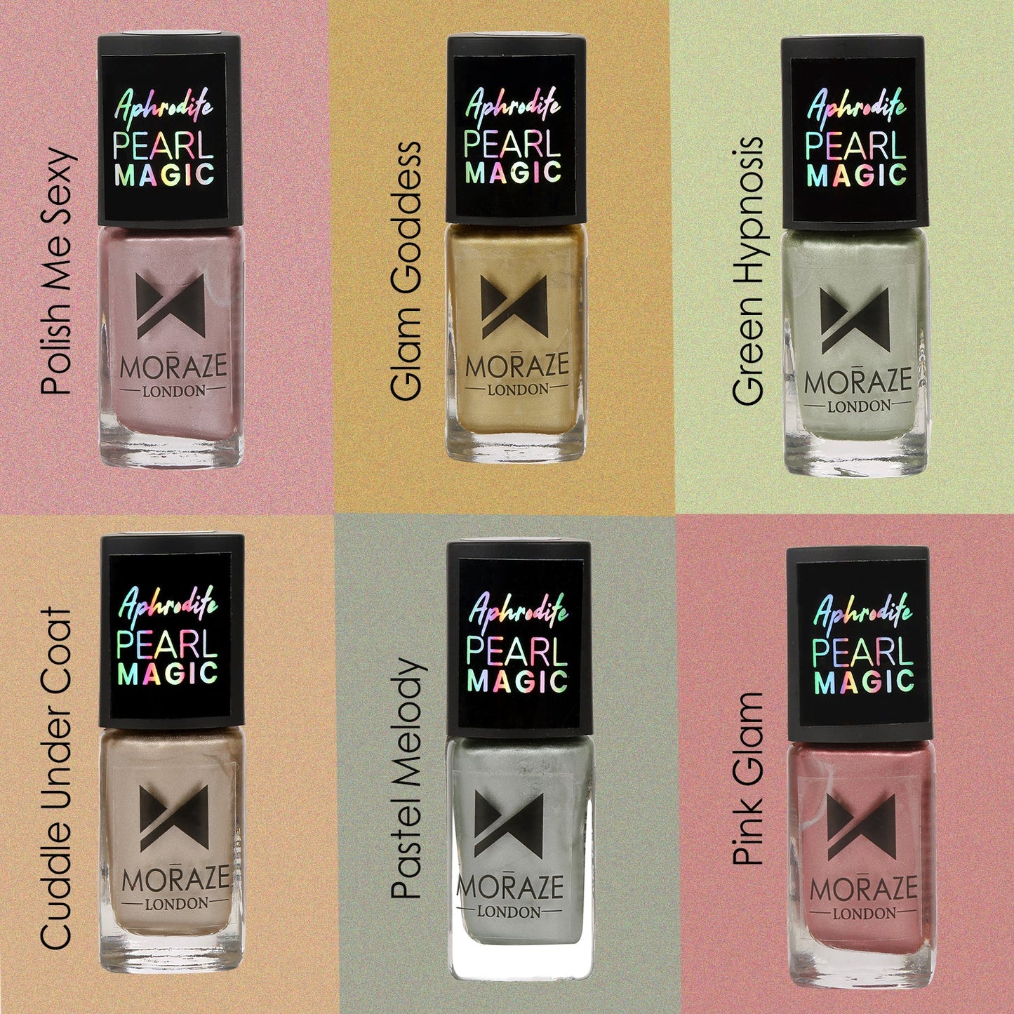 Aphrodite Pearl magic Nail paints - 8.5ml