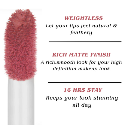4 Glamorous Liquid Lipstick Kit + FREE Intense KAJAL